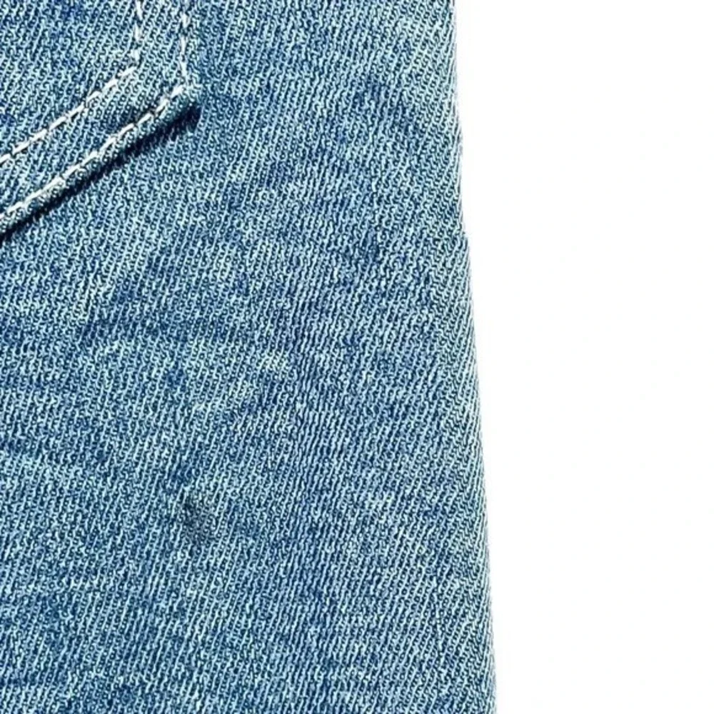 7 For All Mankind Easy Boot 25 High Rise 34" Light Wash - Picture 2 of 10